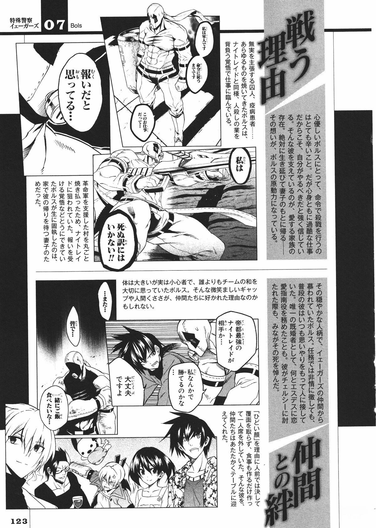 斩·赤红之瞳! 官方设定集 第124页