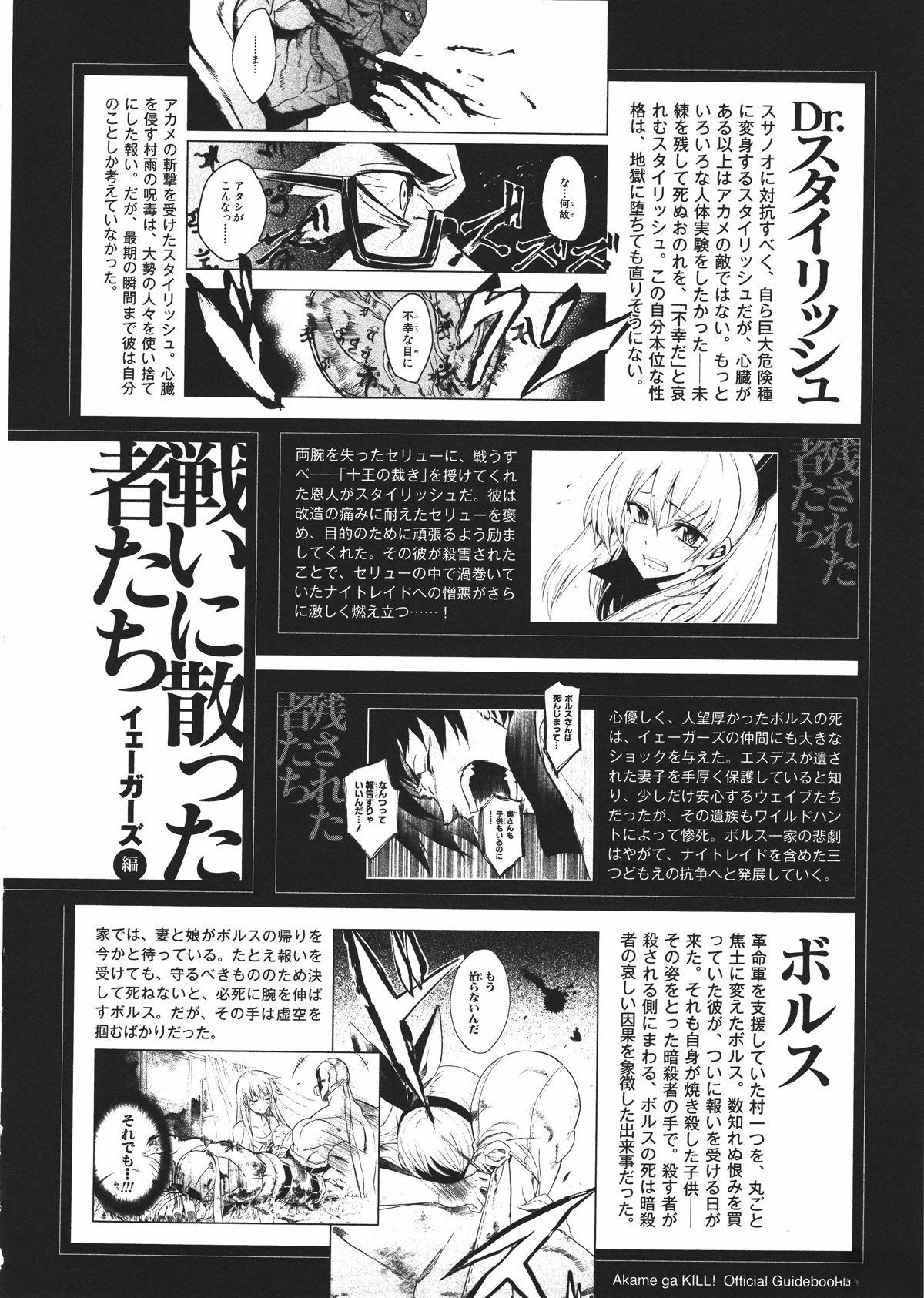 斩·赤红之瞳! 官方设定集 第125页