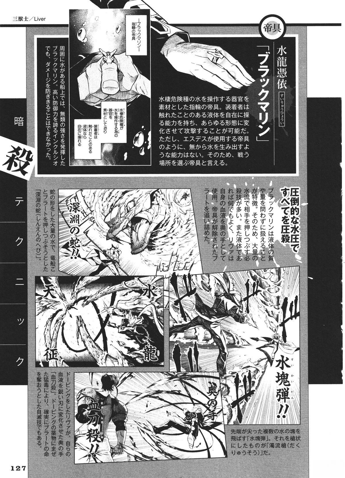 斩·赤红之瞳! 官方设定集 第128页