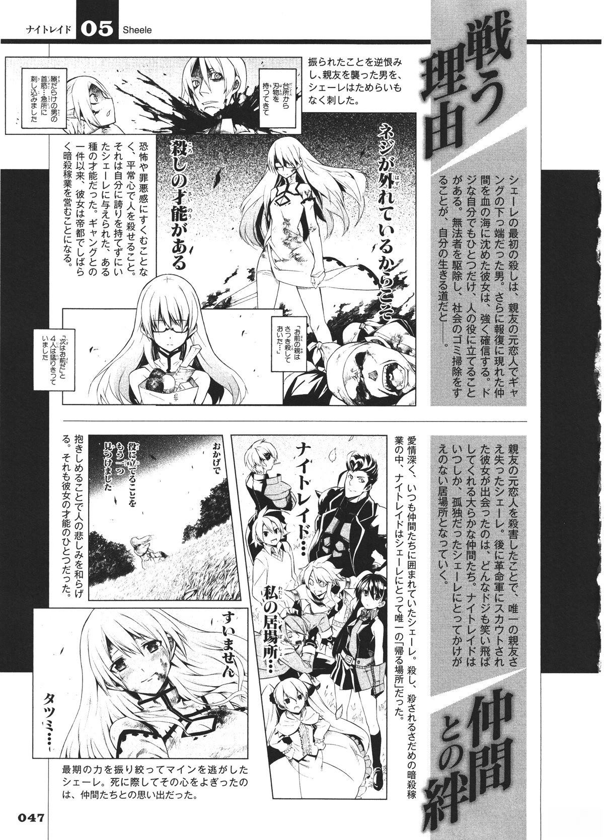 斩·赤红之瞳! 官方设定集 第48页
