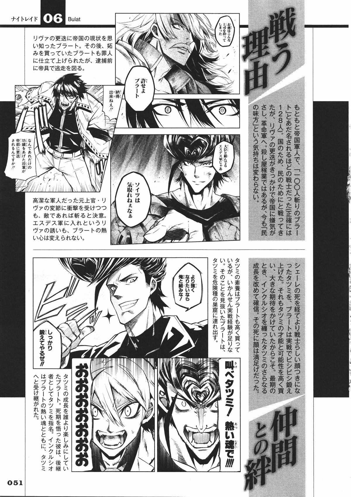 斩·赤红之瞳! 官方设定集 第52页