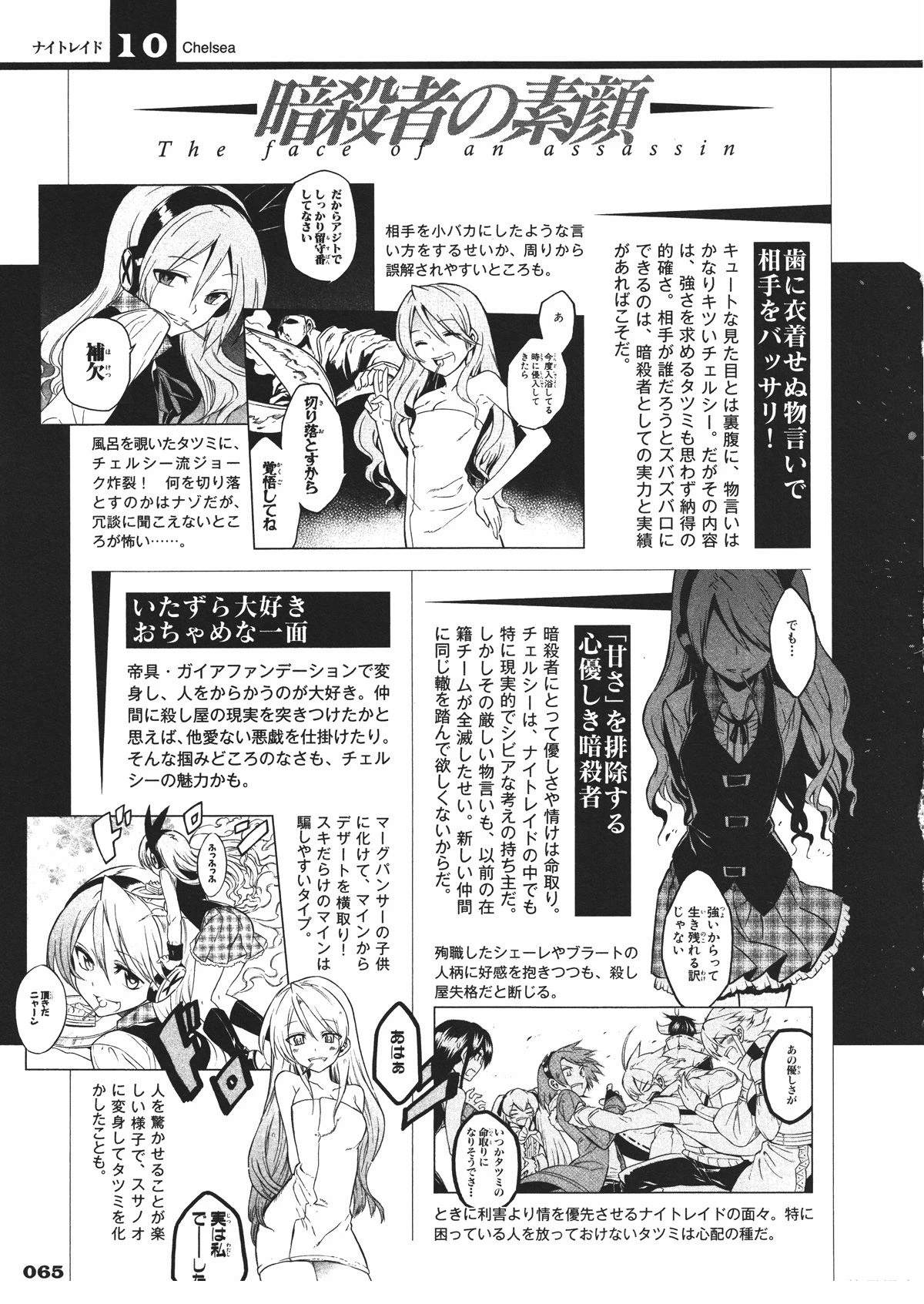 斩·赤红之瞳! 官方设定集 第66页