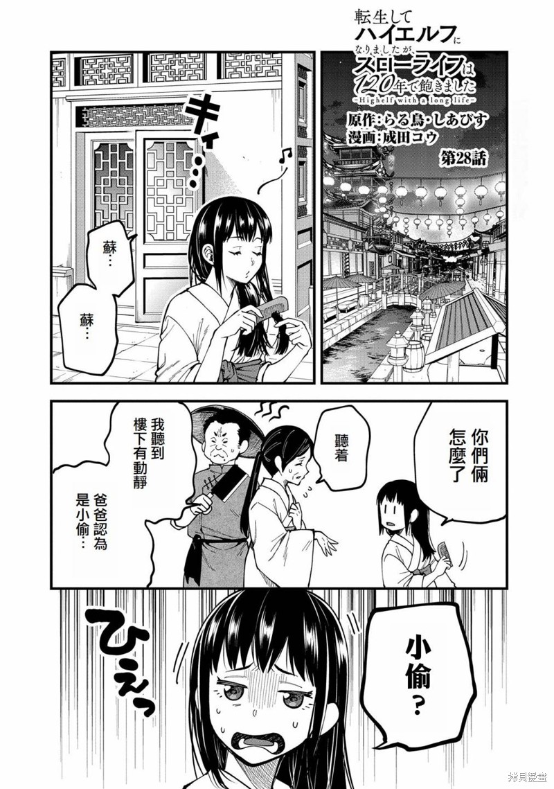 转生高等精灵慢生活了120年后厌倦了 第28话 第1页