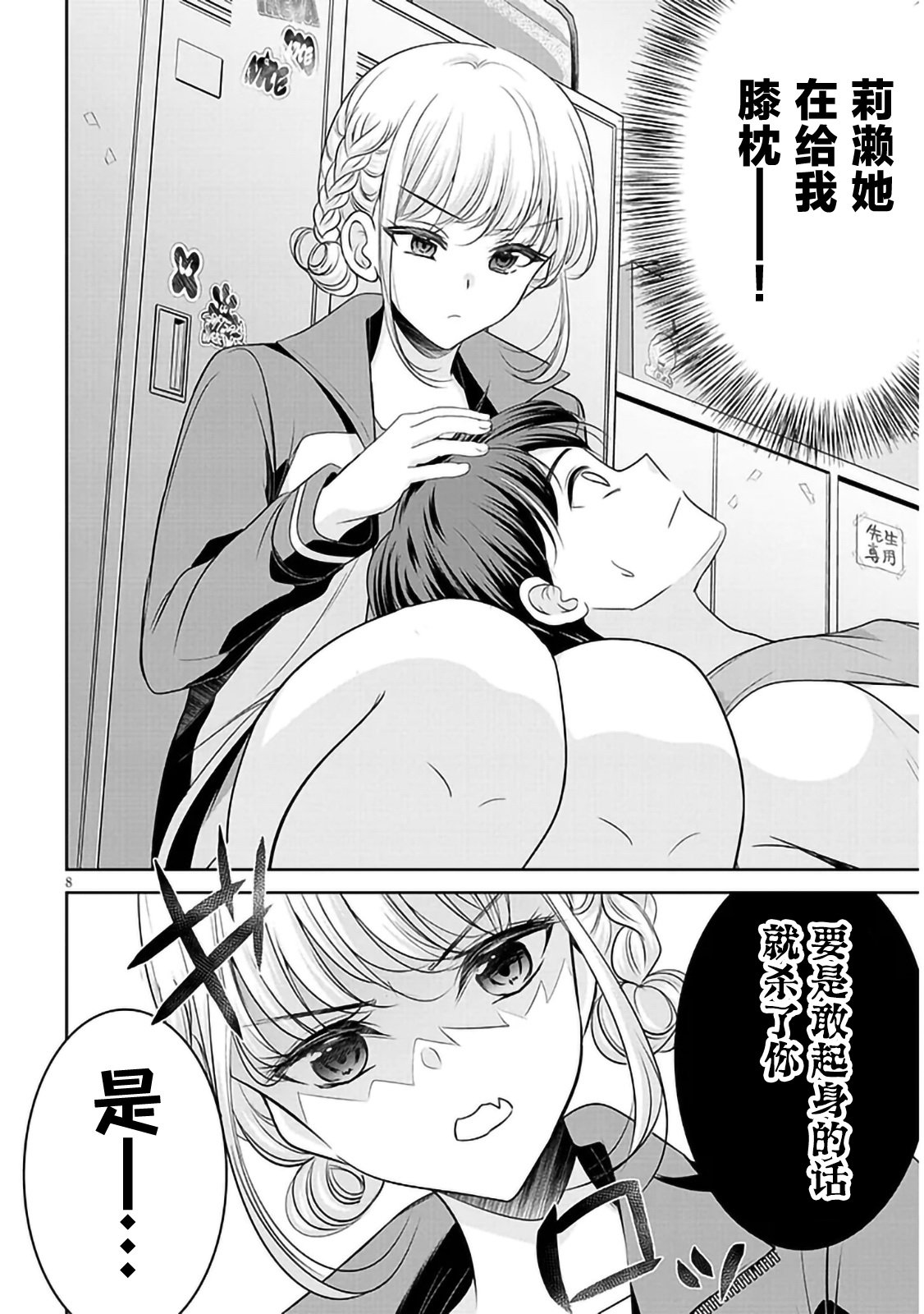 关于我傲娇女友的那双大腿的故事 第2.1话 第8页