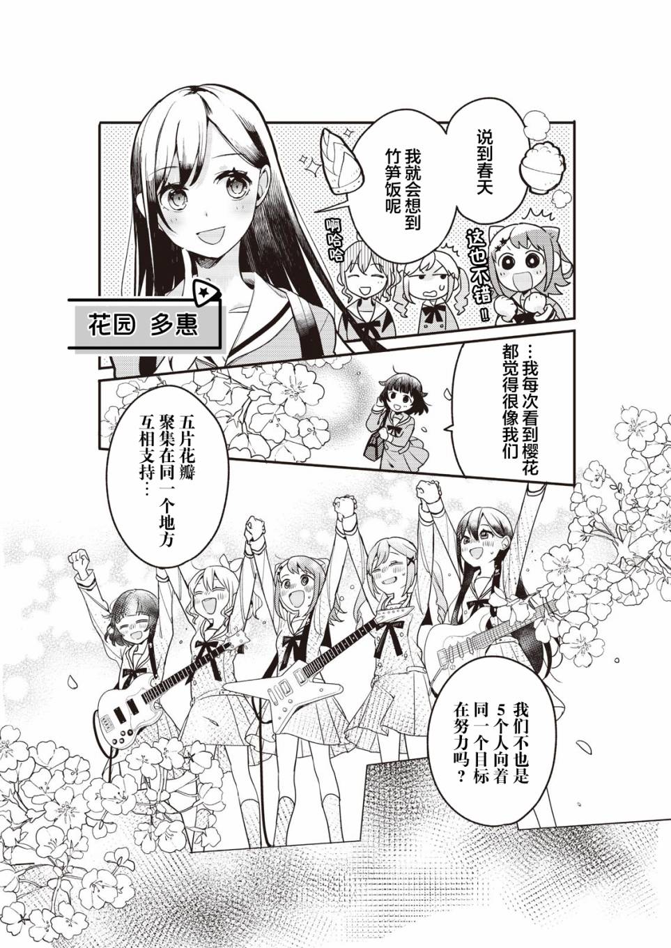 ガルパ活动日志 第1话 第5页