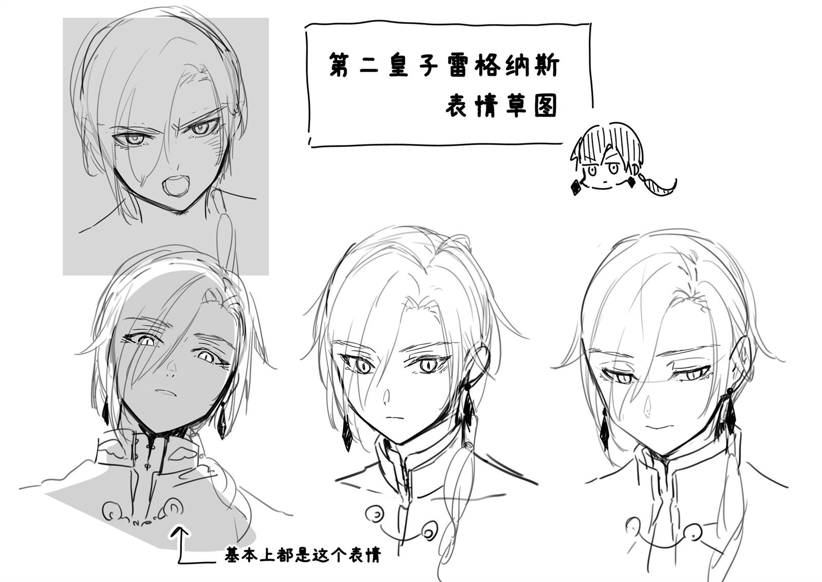 菜鸟公主自强不息 设定图 第3页